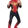 JAZWARES Integrated Suit Spider-Man Costume For Adults -Halloween Costume Shop adult integrated suit spider man costume