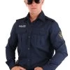 Adult Long Sleeve Police Officer Shirt