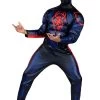 JAZWARES Miles Morales Costume For Adults -Halloween Costume Shop adult miles morales costume