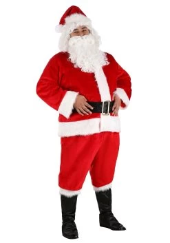 Adult Santa Plus Size Costume