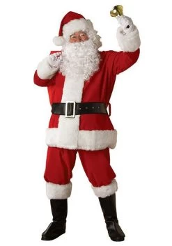 Adult Regal Santa Plus Size Costume