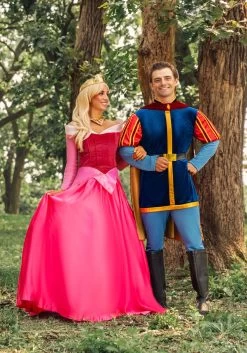 Women's Premium Disney Sleeping Beauty Aurora Costume Dress 16 Women's Premium Disney Sleeping Beauty Aurora Costume Dress -Halloween Costume Shop adult premium disney aurora sleeping beauty costum alt 4