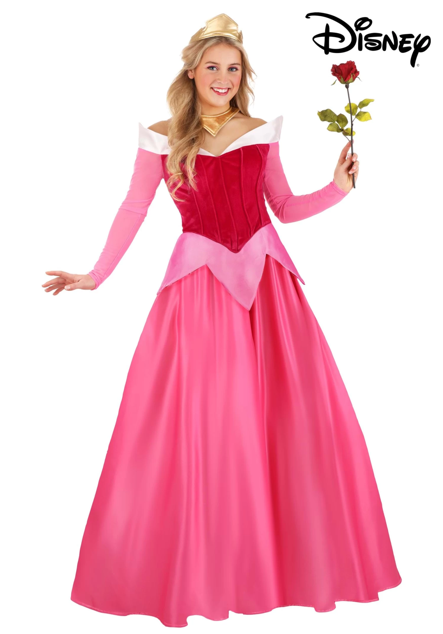 Women's Premium Disney Sleeping Beauty Aurora Costume Dress 11 Women's Premium Disney Sleeping Beauty Aurora Costume Dress - Image 9