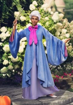 Disney Premium Fairy Godmother Adult Costume -Halloween Costume Shop adult premium fairy godmother costume alt 2