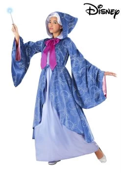 Disney Premium Fairy Godmother Adult Costume -Halloween Costume Shop adult premium fairy godmother costume alt 5