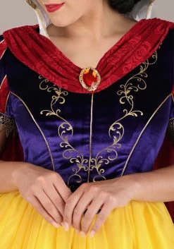 Women's Premium Disney Snow White Costume Dress -Halloween Costume Shop adult premium snow white costume alt 7