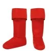 Adult Red Superhero Boot Covers -Halloween Costume Shop adult red superhero bootcovers