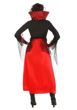 Regal Vampire Costume Dress For Women -Halloween Costume Shop adult regal vampire costume dress alt 1