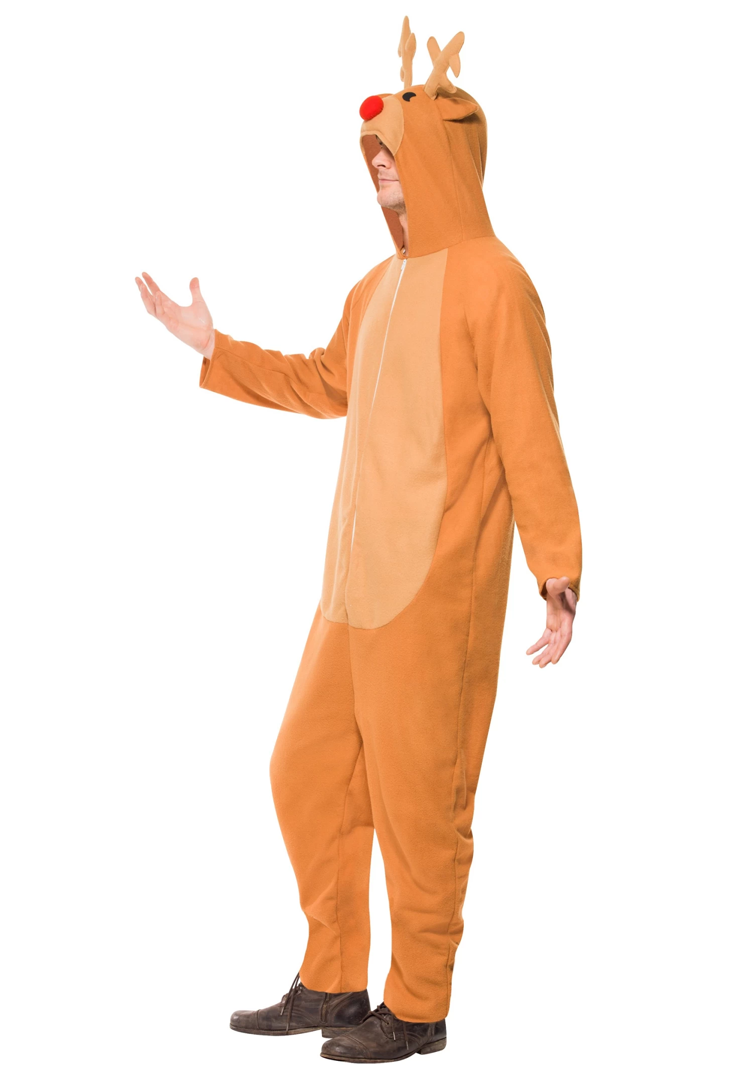 Smiffys Reindeer Costume For Adults 5 Smiffys Reindeer Costume For Adults - Image 3