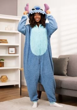 Stitch Union Suit Onesie For Adults