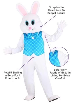Sweet Easter Bunny Costume For Adults 11 Sweet Easter Bunny Costume For Adults -Halloween Costume Shop adult sweet easter bunny costume 3