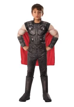 Deluxe Marvel Avengers Endgame Thor Boys Costume