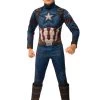 Deluxe Avengers: Endgame Boys Captain America Costume -Halloween Costume Shop avengers endgame deluxe boys captain america costume