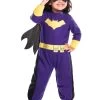 Batgirl Girls Costume Romper 2 Batgirl Girls Costume Romper -Halloween Costume Shop batgirl girls romper