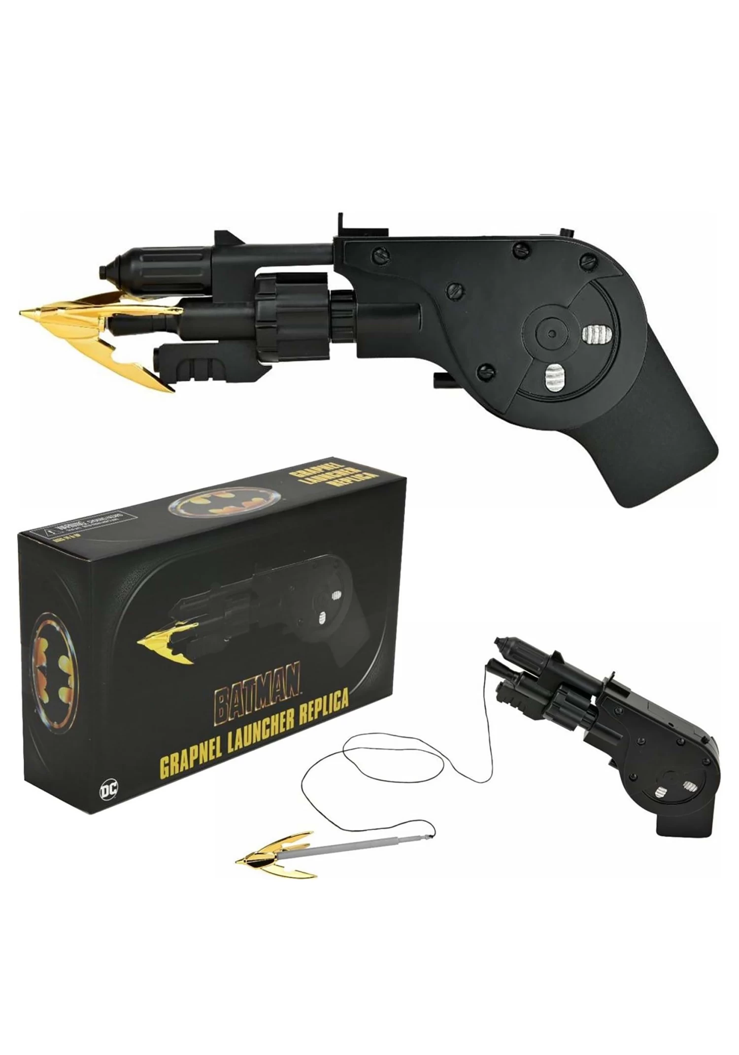 NECA DC 1989 Batman Grapnel Launcher Prop Replica 6 NECA DC 1989 Batman Grapnel Launcher Prop Replica - Image 4