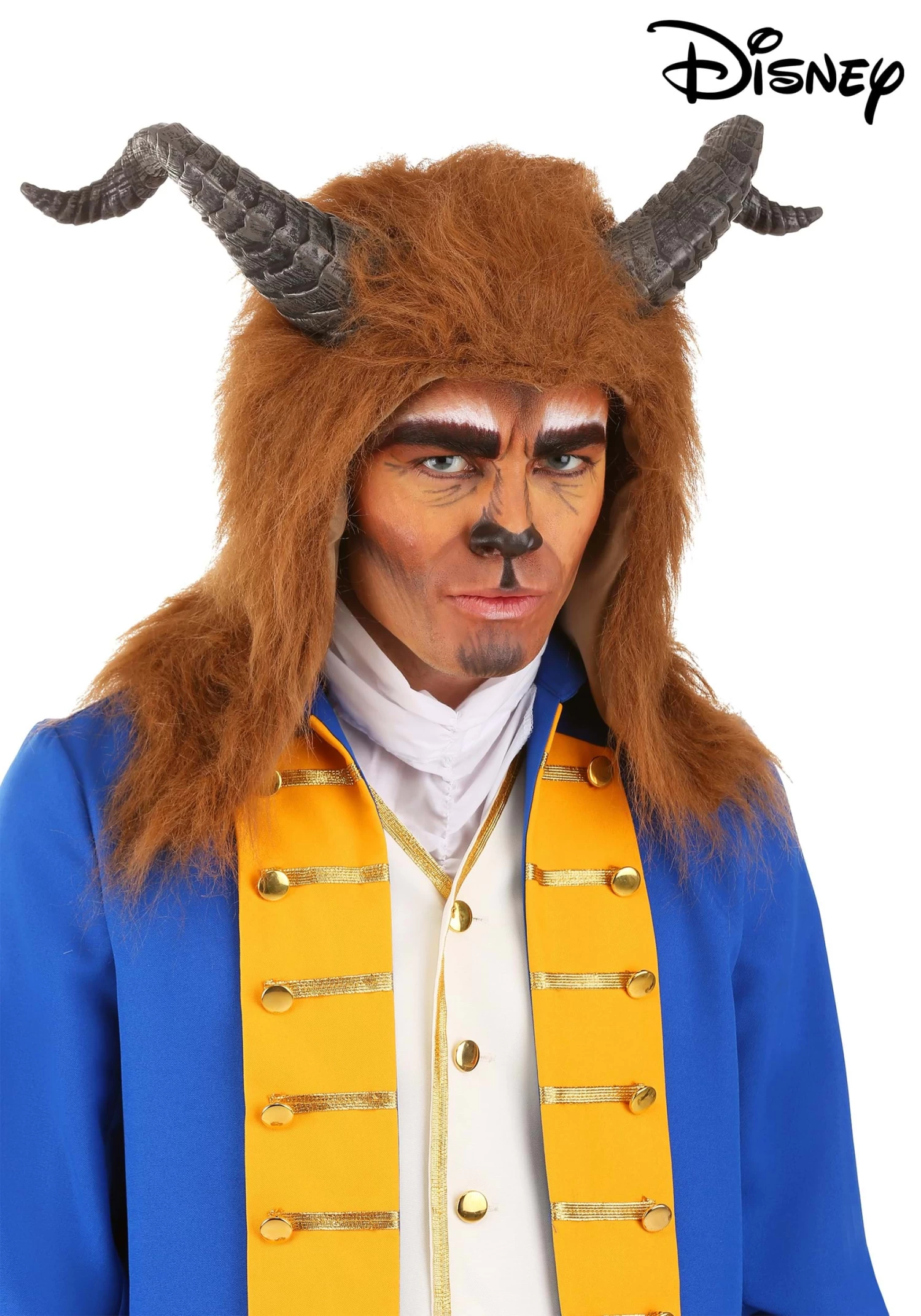 Disney Beast Costume Hood With Horns 3 Disney Beast Costume Hood With Horns