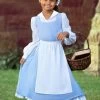Belle Blue Dress Costume For Kids From Disney's Beauty And The Beast 2 Belle Blue Dress Costume For Kids From Disney's Beauty And The Beast -Halloween Costume Shop beauty and the beast belle blue costume dress for kids 2