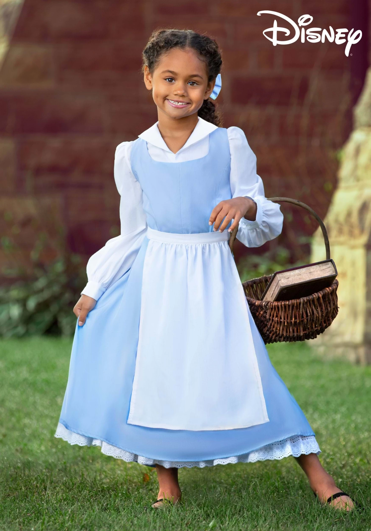 Belle Blue Dress Costume For Kids From Disney's Beauty And The Beast 3 Belle Blue Dress Costume For Kids From Disney's Beauty And The Beast