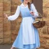 Belle Blue Dress Costume For Women From Disney's Beauty And The Beast 2 Belle Blue Dress Costume For Women From Disney's Beauty And The Beast -Halloween Costume Shop beauty and the beast belle blue costume dress for women 2
