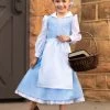 Belle Blue Dress Costume For Toddlers From Disney's Beauty And The Beast -Halloween Costume Shop beauty and the beast belle blue dress costume for toddlers 2