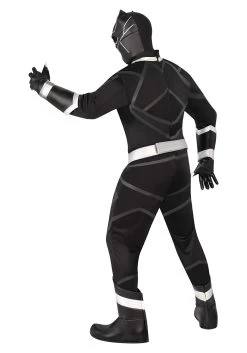 Black Panther Plus Size Premium Costume 8 Black Panther Plus Size Premium Costume -Halloween Costume Shop black panther adult plus size premium costume alt 2