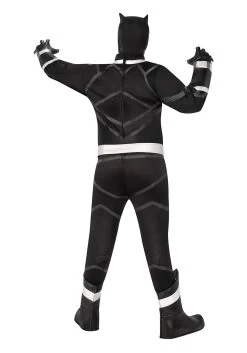 Black Panther Plus Size Premium Costume 9 Black Panther Plus Size Premium Costume -Halloween Costume Shop black panther adult plus size premium costume alt 3