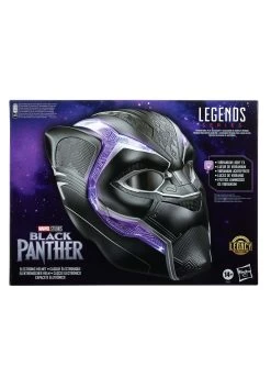 Hasbro Marvel Legends Black Panther Helmet Prop Replica -Halloween Costume Shop black panther marvel legends helmet prop replica alt 3
