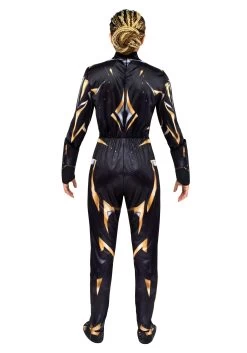 JAZWARES Shuri Black Panther Classic Costume For Women 13 JAZWARES Shuri Black Panther Classic Costume For Women -Halloween Costume Shop black panther womens shuri black panther classic alt 3