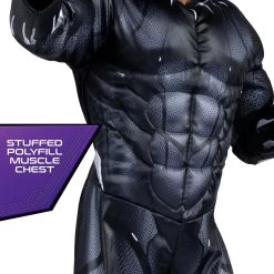 JAZWARES Black Panther Boy's Costume 10 JAZWARES Black Panther Boy's Costume -Halloween Costume Shop boys black panther costume 2