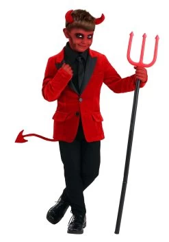 Dashing Devil Boy's Costume