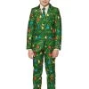 Opposuits Green Christmas Tree Boys Suitmeister