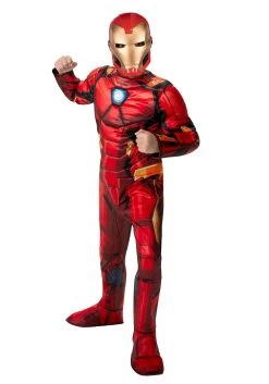 JAZWARES Boy's Marvel Iron Man Costume