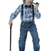 Old Man Boy's Costume Kit -Halloween Costume Shop boys old man costume kit
