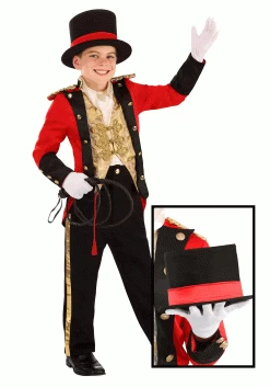 Spotlight Ringmaster Boy's Costume
