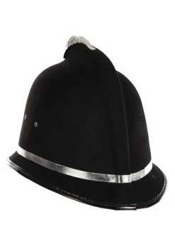 British Bobby Black Helmet -Halloween Costume Shop british bobby helmet alt 2