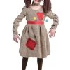 Burlap Voodoo Doll Girls Costume -Halloween Costume Shop burlap voodoo doll girls costume