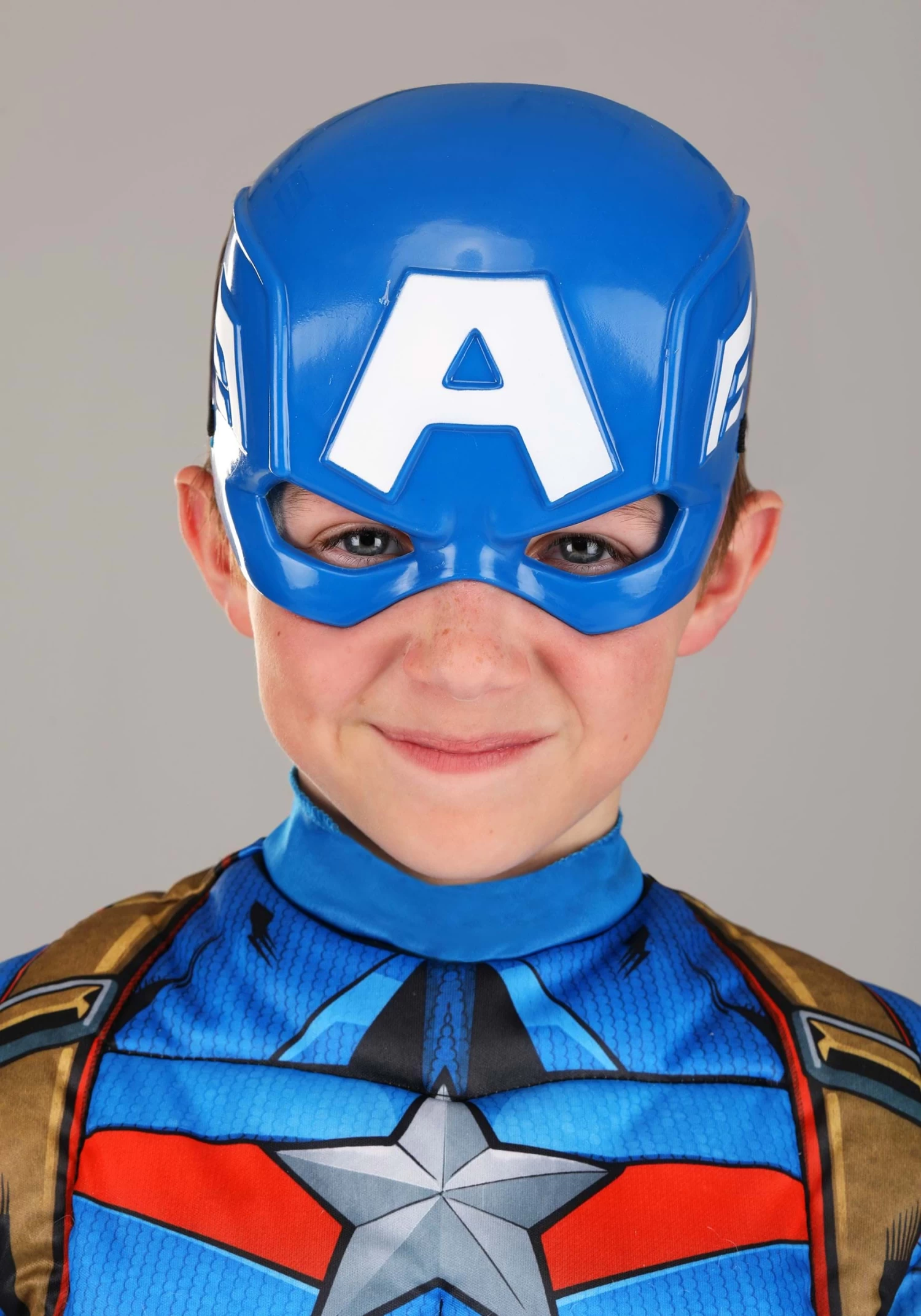 JAZWARES Boy's Captain America (Steve Rogers) Costume 6 JAZWARES Boy's Captain America (Steve Rogers) Costume - Image 4