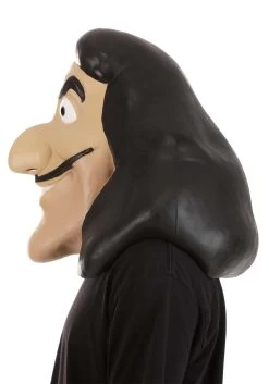 Captain Hook Latex Mask For Adults -Halloween Costume Shop captain hook latex mask hat set alt 7