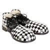 Checkered Jumbo Clown Shoe -Halloween Costume Shop checkered jumbo clown shoe