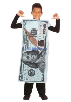 Fun World Kid's 100 Dollar Bill Costume