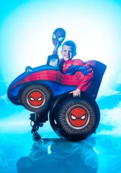 JAZWARES Adaptive Spider-Man Costume For Kids 10 JAZWARES Adaptive Spider-Man Costume For Kids -Halloween Costume Shop child adaptive spider man costume alt 2