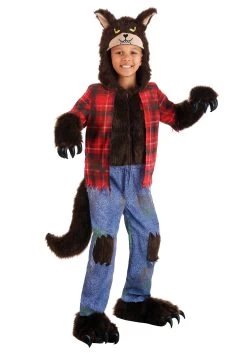 Kids Brown Werewolf Costume