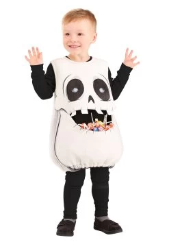 Kids Feed Me Skeleton Costume