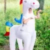 Child's Giant Inflatable Unicorn Costume