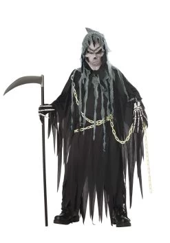 Glow In The Dark Grim Reaper Kid's Costume
