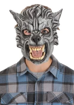 Gray Wolf Mask For Kids