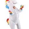 Kids Inflatable Prancing Unicorn Costume 2 Kids Inflatable Prancing Unicorn Costume -Halloween Costume Shop child inflatable prancing unicorn costume main upd