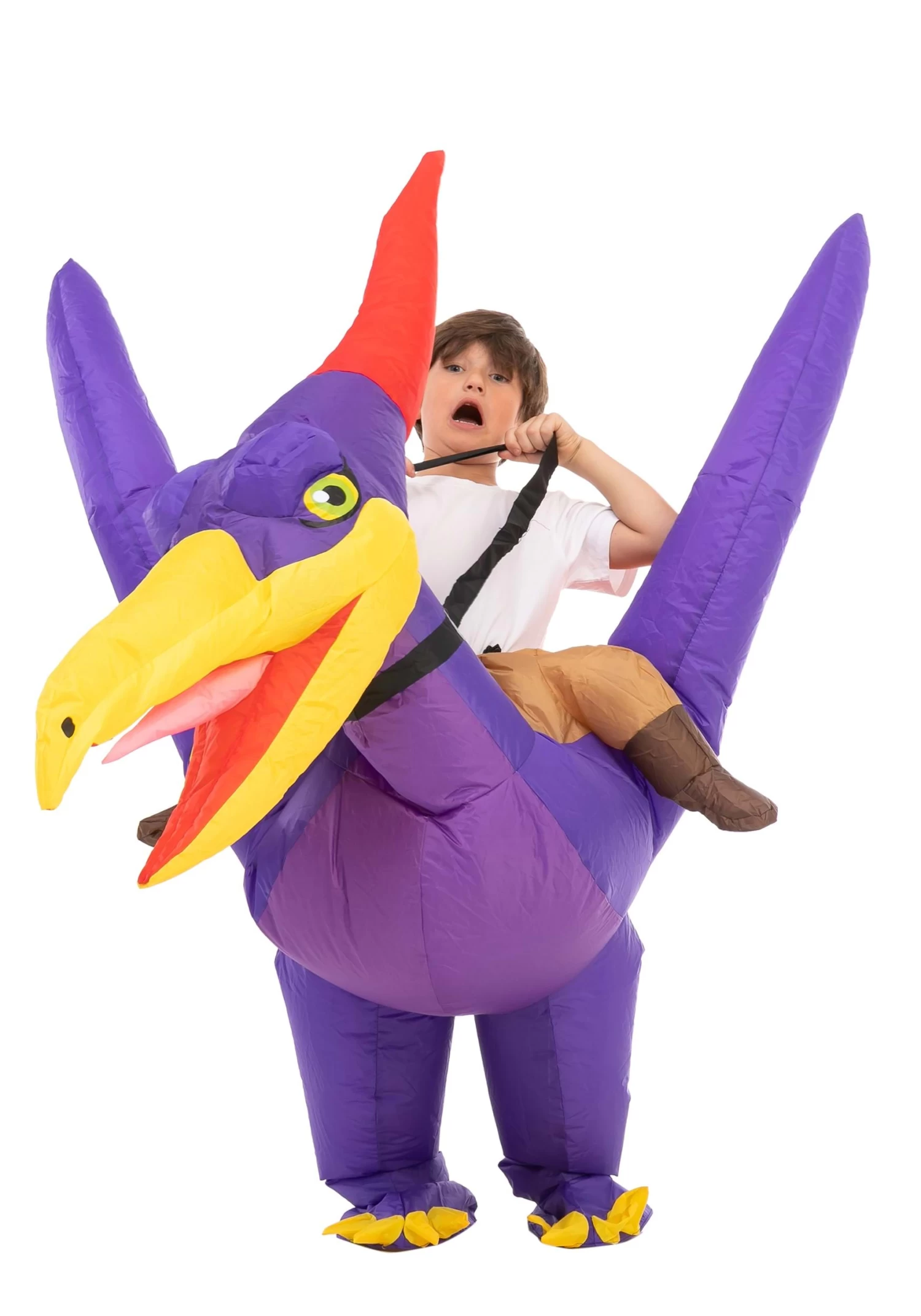 Inflatable Riding-A-Pteranodon Costume For Kids 4 Inflatable Riding-A-Pteranodon Costume For Kids - Image 2