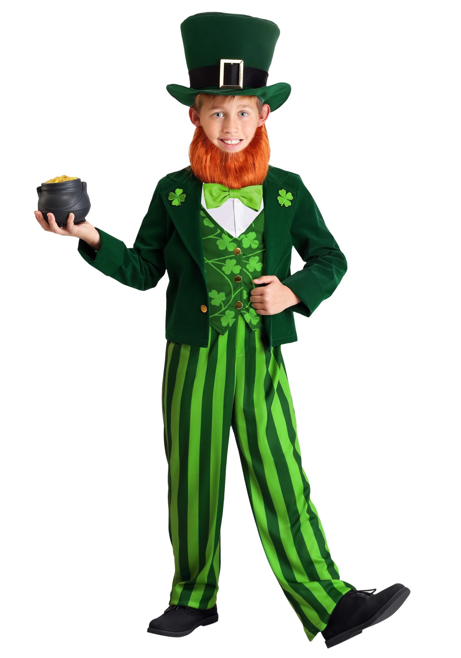 Green Leprechaun Costume For Kids 3 Green Leprechaun Costume For Kids