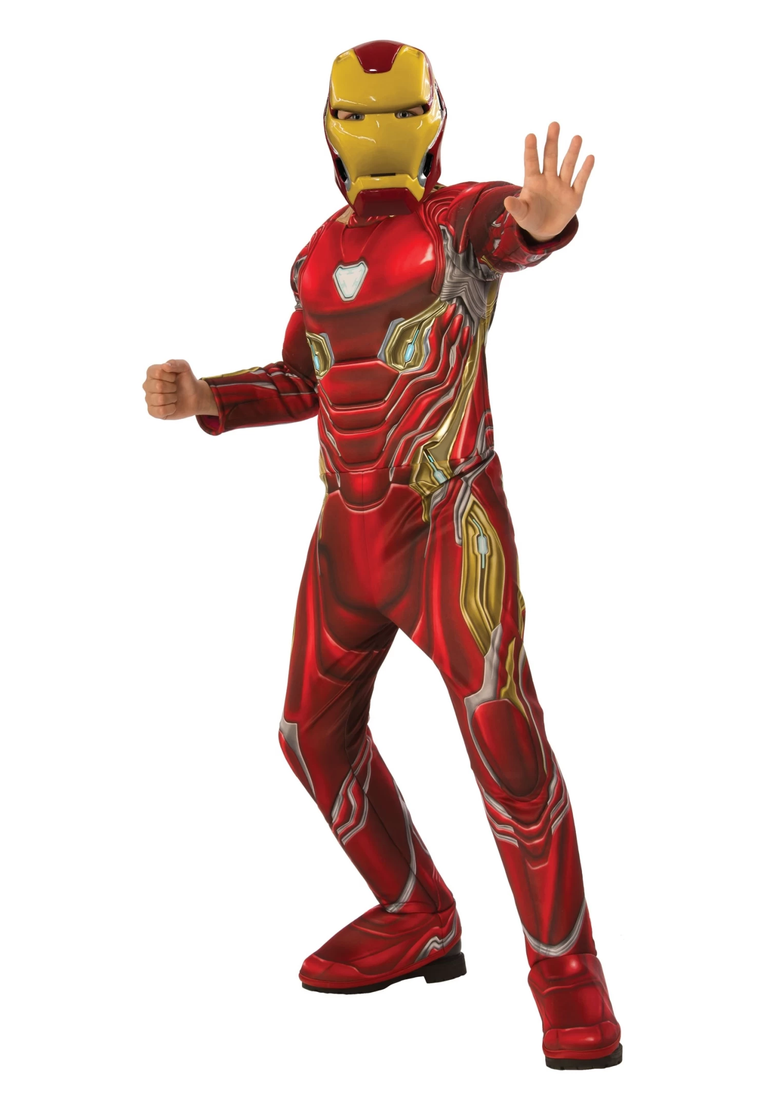 Marvel Infinity War Deluxe Iron Man Costume For Children 3 Marvel Infinity War Deluxe Iron Man Costume For Children
